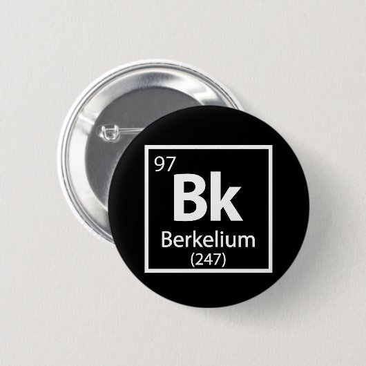 Berkelium - Berkeley Button (Vorne & Hinten)