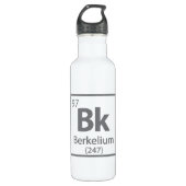 Berkelium - Berkeley Edelstahlflasche (Vorderseite)