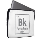 Berkelium - Berkeley Laptopschutzhülle (Vorne Rechts)