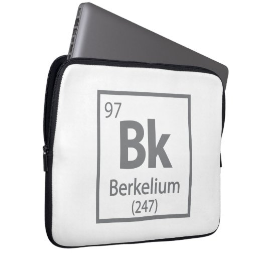 Berkelium - Berkeley Laptopschutzhülle (Vorne Rechts)