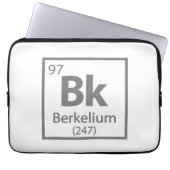 Berkelium - Berkeley Laptopschutzhülle (Vorderseite)