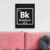 Berkelium - Berkeley Leinwanddruck (Insitu (Wohnzimmer))