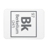 Berkelium - Berkeley Magnet (Horizontal)