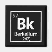 Berkelium - Berkeley Magnet (Vorne)