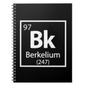 Berkelium - Berkeley Notizblock (Vorderseite)