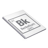 Berkelium - Berkeley Notizblock (Rechte Seite)