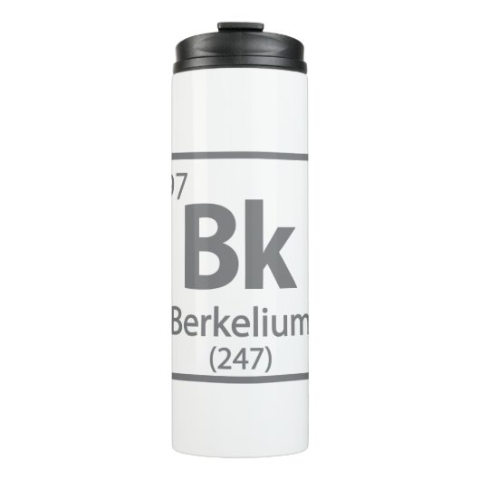 Berkelium - Berkeley Thermosbecher (Vorderseite)