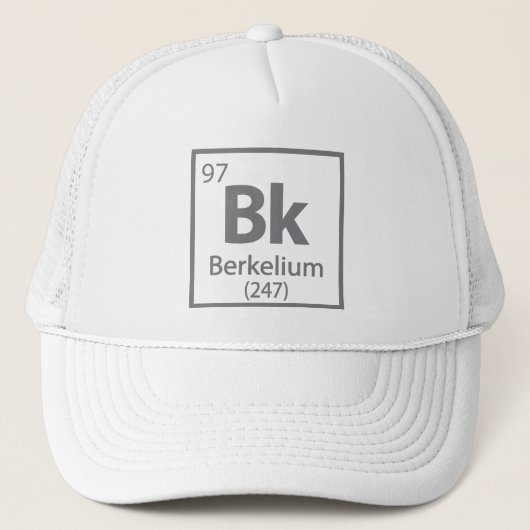 Berkelium - Berkeley Truckerkappe (Vorderseite)