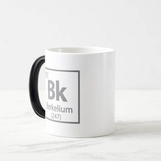 Berkelium - Berkeley Verwandlungstasse (Vorderseite Links)