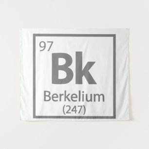 Berkelium - Berkeley Wandteppich