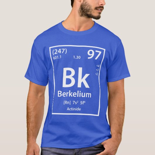Berkelium-Element-T - Shirt (Vorderseite)