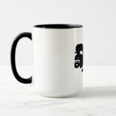 BerkhouseSnyder Heads Up Icon Design Tasse (Links)