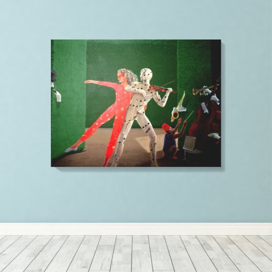 Berkley Hotel Murals - 2 Leinwanddruck (Insitu (Holzboden))