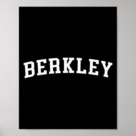 Berkley Poster (Vorne)