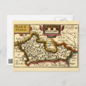 Berkshire Barkshire Landkreis England Antikarantis Postkarte (Vorne/Hinten)