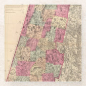 Berkshire County Glasuntersetzer (Vorderseite)