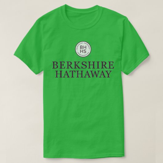 Berkshire Hataway-Logo T-Shirt (Design vorne)