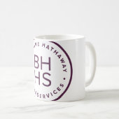 Berkshire Hathaway HomeServices Circle Logo Mug Kaffeetasse (VorderseiteRechts)