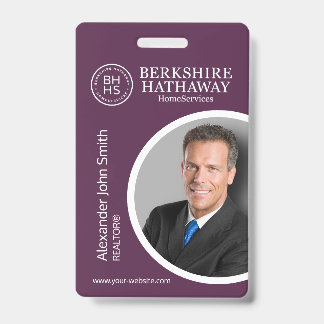 Berkshire Hathaway ID Card Abzeichen Ausweis