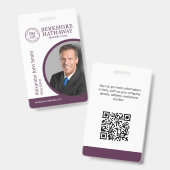 Berkshire Hathaway ID Card Abzeichen Ausweis (Front & Back)