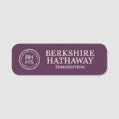 Berkshire Hathaway Name Tag Namensschild (Vorderseite)