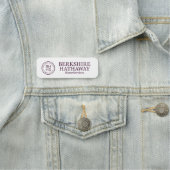 Berkshire Hathaway Name Tag Namensschild (Beispiel)