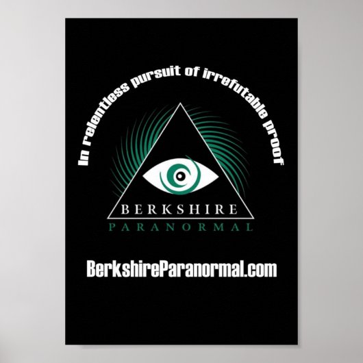 Berkshire Paranormal Group "Relentless" Poster (Vorne)