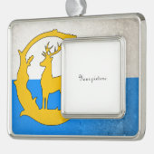 Berkshire Rahmen-Ornament Silber (Links)