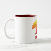 Berkshires Bear Zweifarbige Tasse (Links)