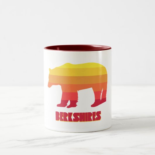 Berkshires Bear Zweifarbige Tasse (Mittel)