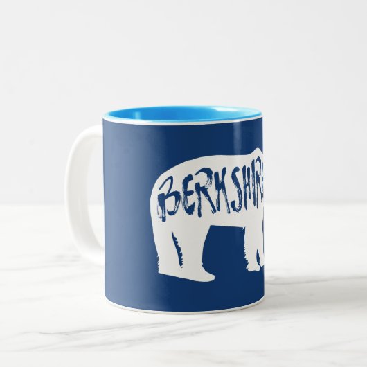 Berkshires Bear Zweifarbige Tasse (Vorderseite Links)