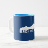 Berkshires Bitte Zweifarbige Tasse (Vorderseite Links)