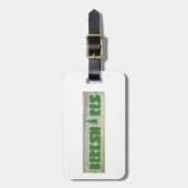 Berkshires Gepäckanhänger (Vorderseite vertikal)