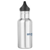 Berkshires Massachusetts Snowboarder Edelstahlflasche (Links)