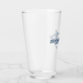 Berkshires Massachusetts Snowboarder Glas (Rechts)