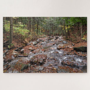 Berkshires Mountain Stream Landschaft Landschaftli Puzzle