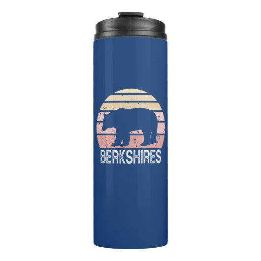 Berkshires Retro Bear Thermosbecher (Vorderseite)