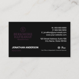 Berkshite Hathaway Business Card Visitenkarte
