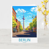 Berlin 1 karte (Gelbe Blume)
