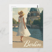 Berlin 50s vintage postkarte (Vorne/Hinten)