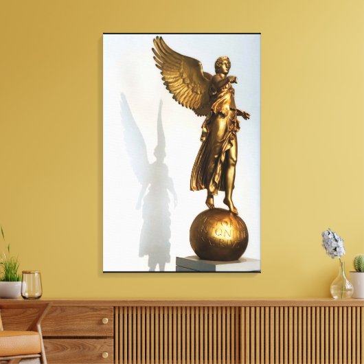 Berlin Angel Leinwanddruck (Insitu (Wohnzimmer))