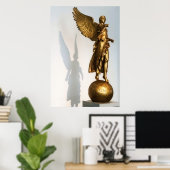 Berlin Angel Poster (Heimbüro)