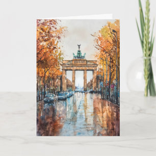 Berlin Aquarell 3 Karte
