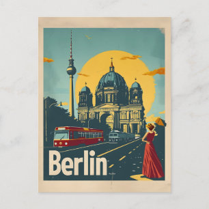 Berlin Art Deco Postcard Postkarte