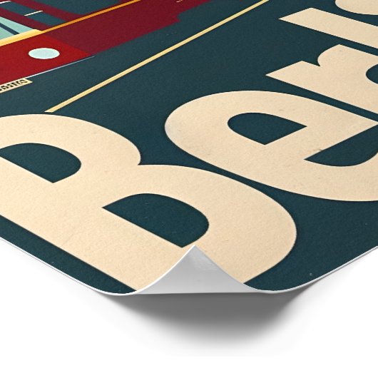 Berlin Art Deco Poster (Ecke)