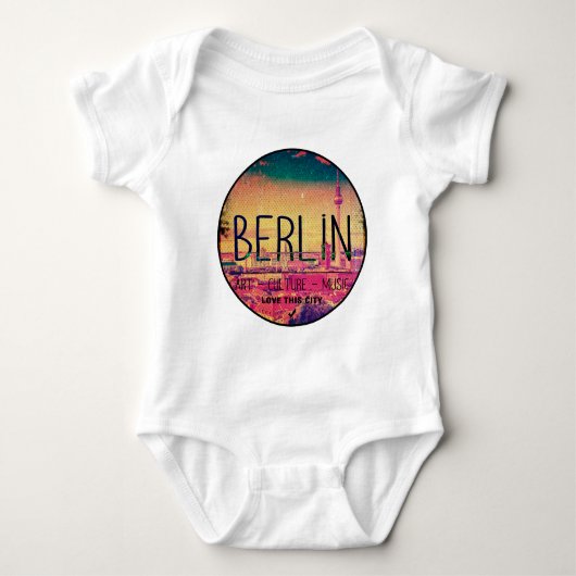 Berlin Baby Strampler (Vorderseite)