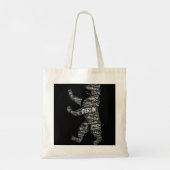 Berlin Bear Sehenswürdigkeit City - Deutschland So Tragetasche (Rückseite)