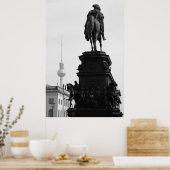 Berlin Berliner Fernsehturm Poster (Küche)