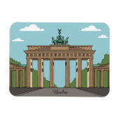 Berlin Brandenburg Gate – Classic City Landmark Magnet (Horizontal)