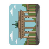 Berlin Brandenburg Gate – Classic City Landmark Magnet (Vertikal)